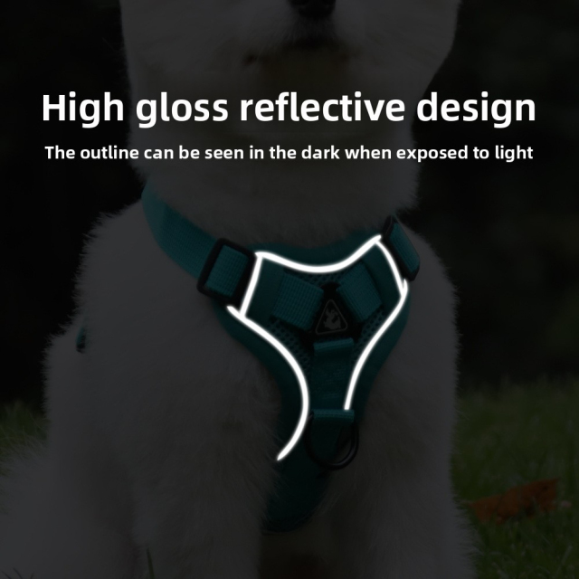 Wholesale Breathable Reflective Anti-Pull Mesh Pet Vest Harness Fashion for Small Medium Cats Dogs No Escape Dog Cat Harness,U-ME PET LUV,Wholesale Breathable Reflective Anti-Pull Mesh Pet Vest Harness Fashion for Small Medium Cats Dogs No Escape Dog Cat Harness