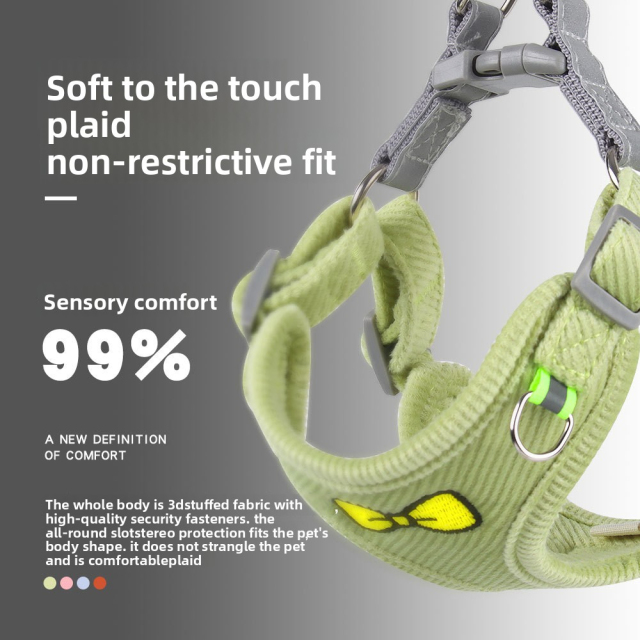 Wholesale Breathable Reflective Anti-Pull Mesh Pet Vest Harness Fashion for Small Medium Cats Dogs No Escape Dog Cat Harness,U-ME PET LUV,Wholesale Breathable Reflective Anti-Pull Mesh Pet Vest Harness Fashion for Small Medium Cats Dogs No Escape Dog Cat Harness