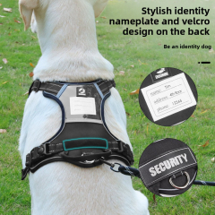 Cross-Border Luxury Sport Dog Leash Big Dog Chest Strap Reflective Walking Rope Breathable Anti-Break Wholesale Availability,U-ME PET LUV,Cross-Border Luxury Sport Dog Leash Big Dog Chest Strap Reflective Walking Rope Breathable Anti-Break Wholesale Availability