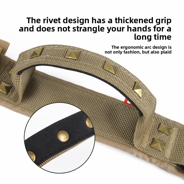 Hot Selling Pet Supplies Heavy Duty Tactical Dog Collar with Handle for Large Medium Dogs and No Pull Pet Training Collar Wholesale,U-ME PET LUV,Hot Selling Heavy Duty Tactical Dog Collar with Handle for Large Medium Dogs, No Pull Pet Training Collar Wholesale