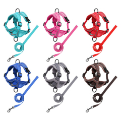 Wholesale Breathable Reflective Anti-Pull Mesh Pet Vest Harness Fashion for Small Medium Cats Dogs No Escape Dog Cat Harness,U-ME PET LUV,Wholesale Breathable Reflective Anti-Pull Mesh Pet Vest Harness Fashion for Small Medium Cats Dogs No Escape Dog Cat Harness