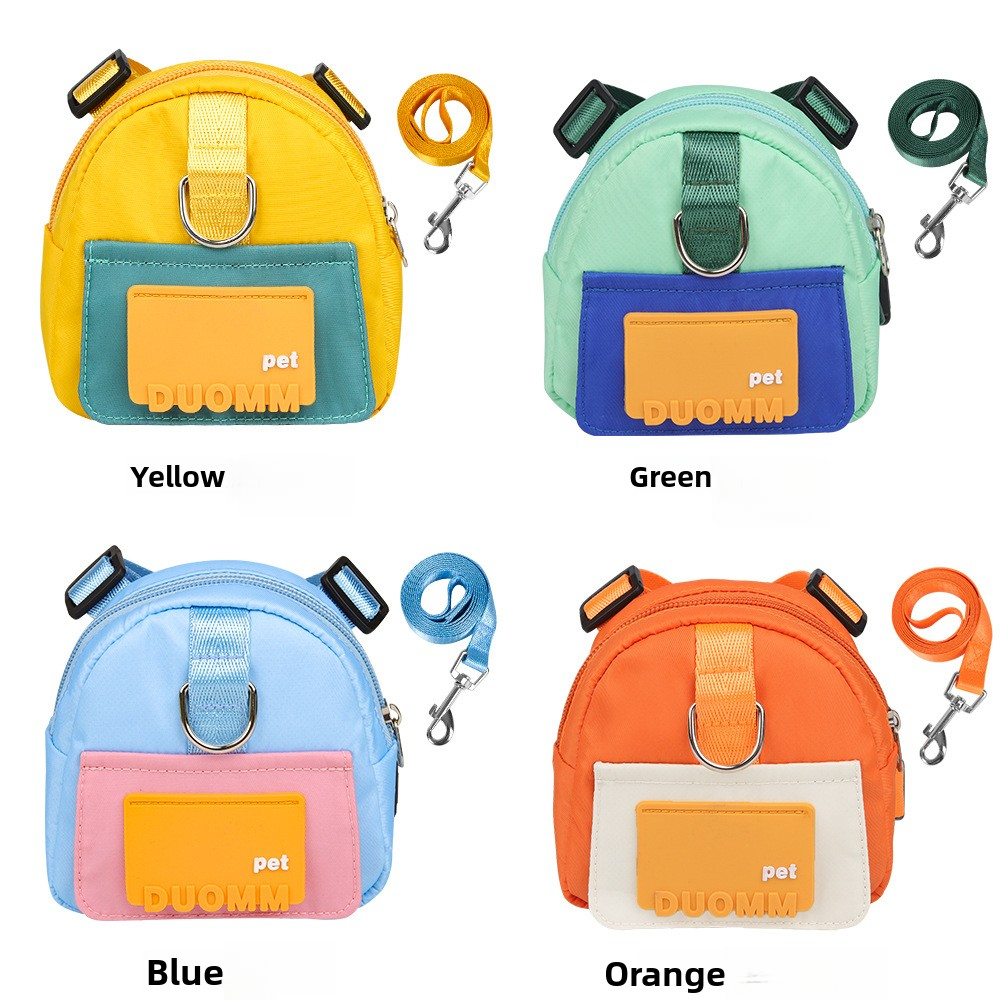 Wholesale Polyester Dog Leash Backpack Cartoon Style Reflective Feature Button Closure Outdoor Travel Pet Supply for Dogs,U-ME PET LUV,Wholesale Polyester Dog Leash Backpack Cartoon Style Reflective Feature Button Closure Outdoor Travel Pet Supply for Dogs
