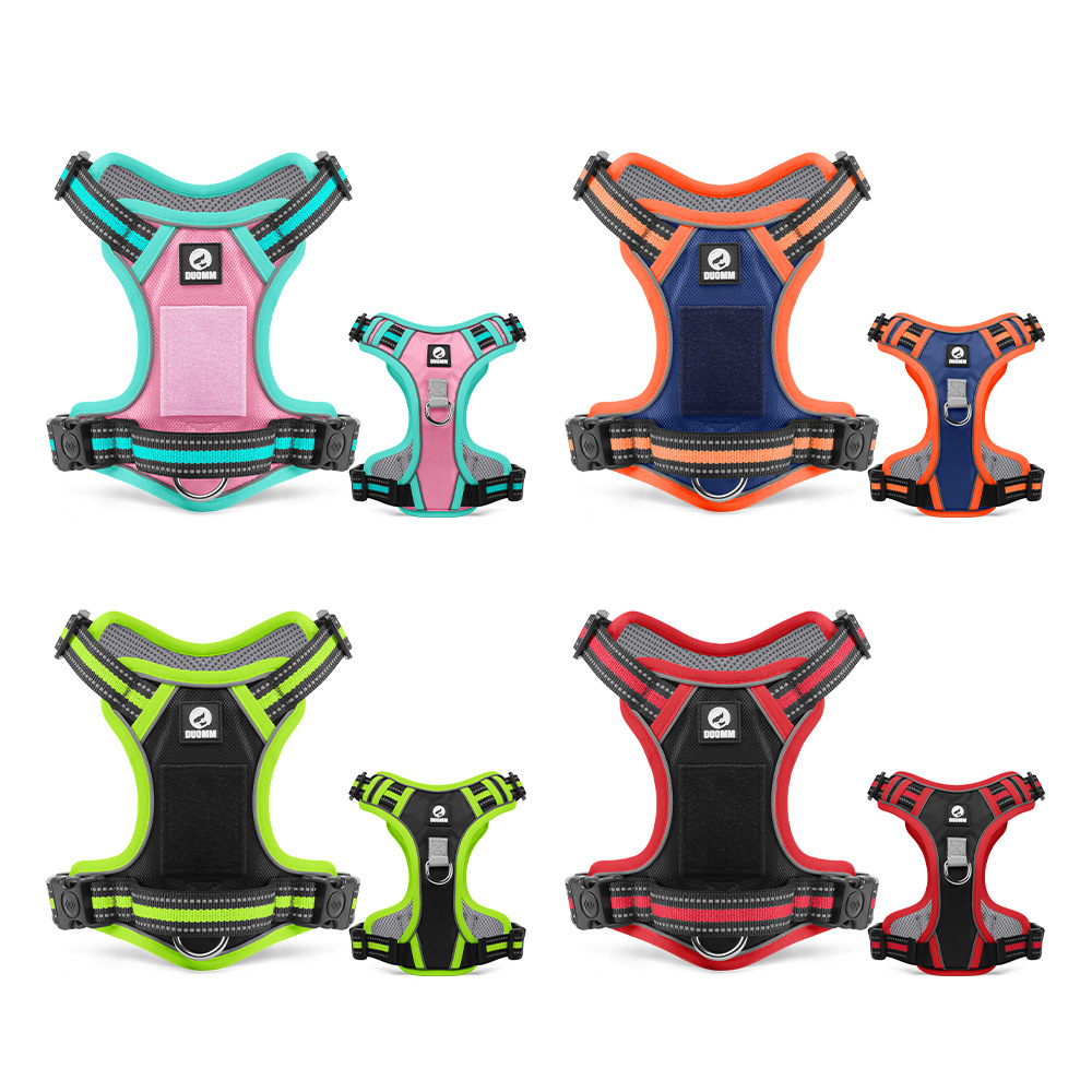 Wholesale Pet Products Upgraded Oxford Pet Chest Strap Vest Luxury Simple Reflective Dog Leash Commuter Explosion-Resistant Wear-Resistant Dog Harness,U-ME PET LUV,Upgraded Oxford Pet Chest Strap Vest Luxury Simple Reflective Dog Leash Commuter Explosion-Resistant Wear-Resistant Dog Harness