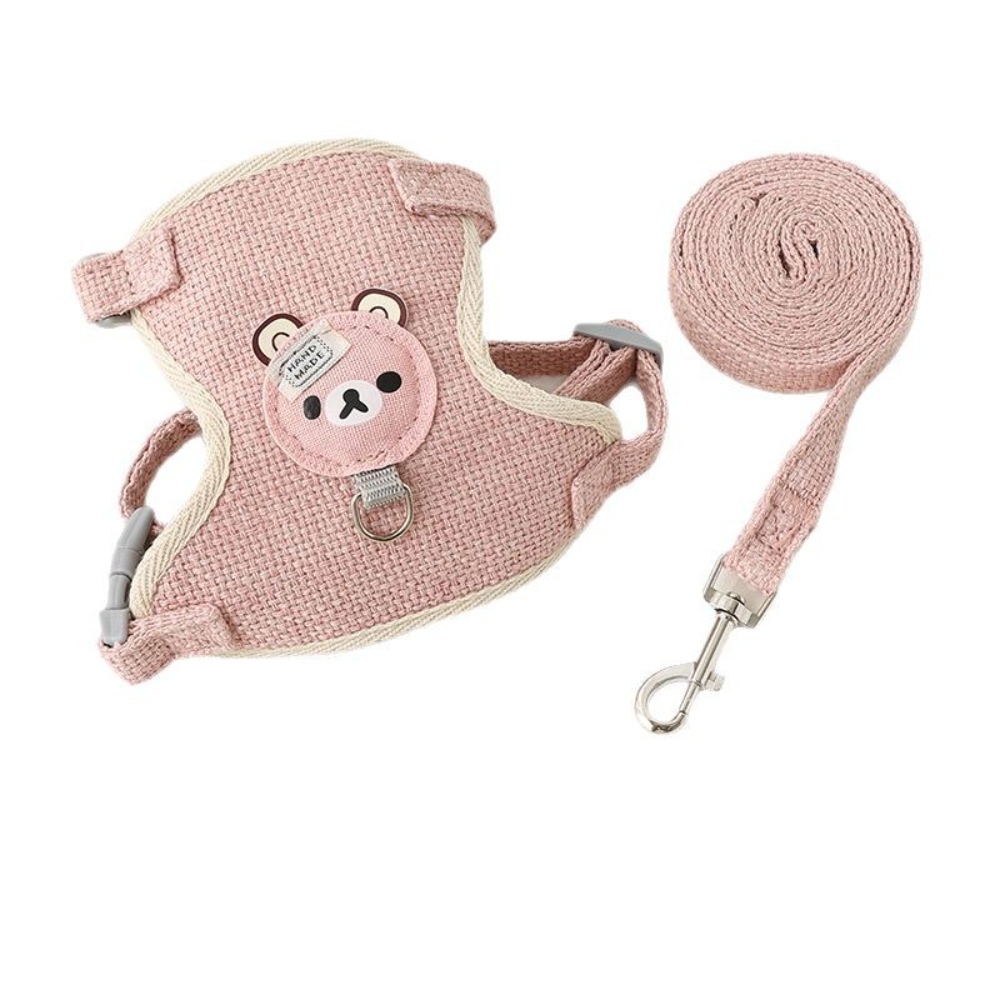 Nylon Dog Pet Vest Reflective Anti-Breaking Cat Leash XL Size Button Closure Anti-Running Walking Small Dog Outgoer Cat Leash,U-ME PET LUV,Nylon Dog Pet Vest Reflective Anti-Breaking Cat Leash XL Size Button Closure Anti-Running Walking Small Dog Outgoer Cat Leash