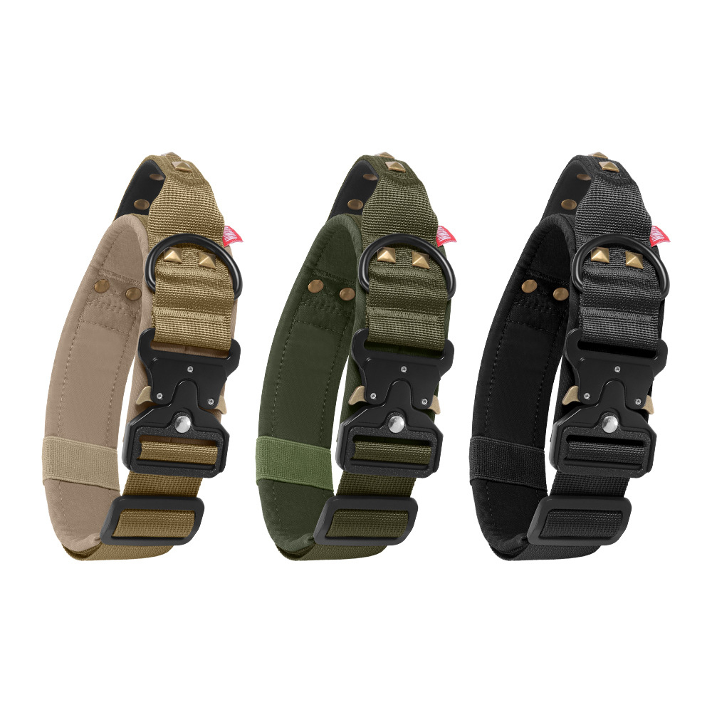 Hot Selling Pet Supplies Heavy Duty Tactical Dog Collar with Handle for Large Medium Dogs and No Pull Pet Training Collar Wholesale,U-ME PET LUV,Hot Selling Heavy Duty Tactical Dog Collar with Handle for Large Medium Dogs, No Pull Pet Training Collar Wholesale