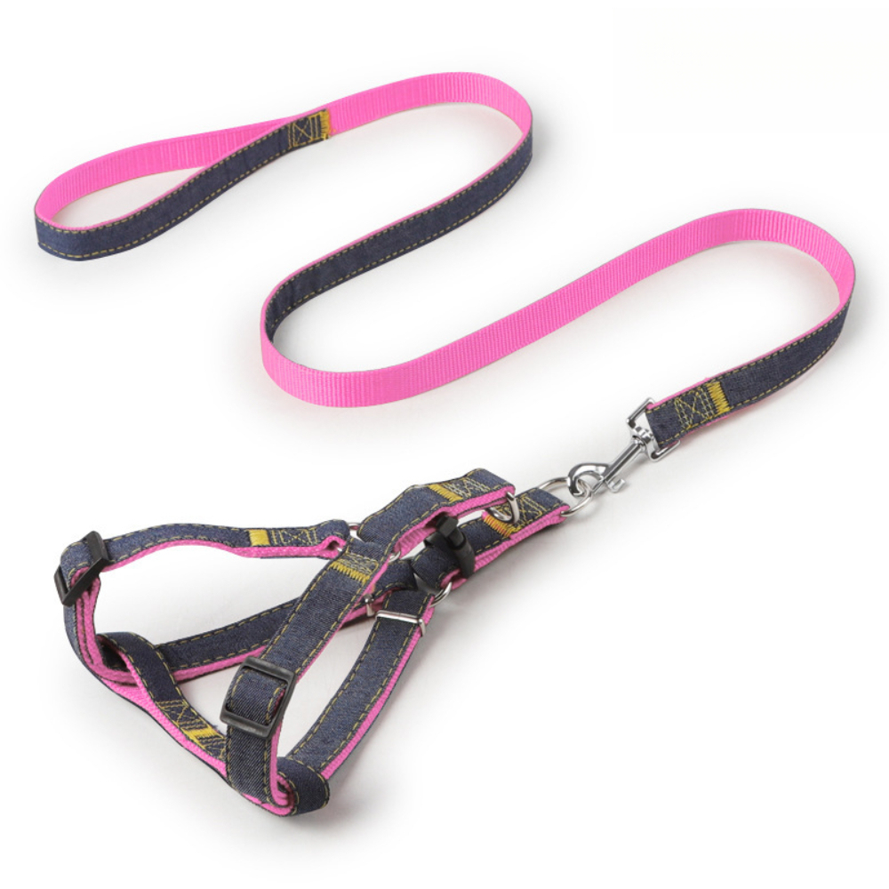 Wholesale Cowboy Vest Breathable & Reflective Nylon Dog Leash for Walks Pet Supplies Dog Harness Set for Cats & Dogs,U-ME PET LUV,Wholesale Cowboy Vest Breathable & Reflective Nylon Dog Leash for Walks Pet Supplies for Cats & Dogs