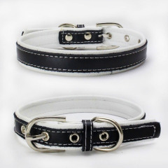 Detachable Leather Dog Collar for Small and Medium Pets - Adjustable Cat Collar Necklace,U-ME PET LUV,Detachable Leather Dog Collar for Small and Medium Pets - Adjustable Cat Collar Necklace