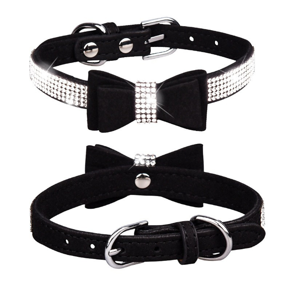 Luxury Cat Dog Collar Fashion Design with Shiny Rhinestone Diamond Adjustable Cat Bow Tie with Cartoon Style Lights for Pets,U-ME PET LUV,Luxury Cat Dog Collar Fashion Design with Shiny Rhinestone Diamond Adjustable Cat Bow Tie with Cartoon Style Lights for Pets