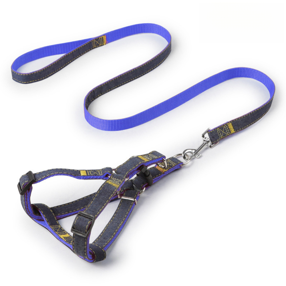 Wholesale Cowboy Vest Breathable & Reflective Nylon Dog Leash for Walks Pet Supplies Dog Harness Set for Cats & Dogs,U-ME PET LUV,Wholesale Cowboy Vest Breathable & Reflective Nylon Dog Leash for Walks Pet Supplies for Cats & Dogs