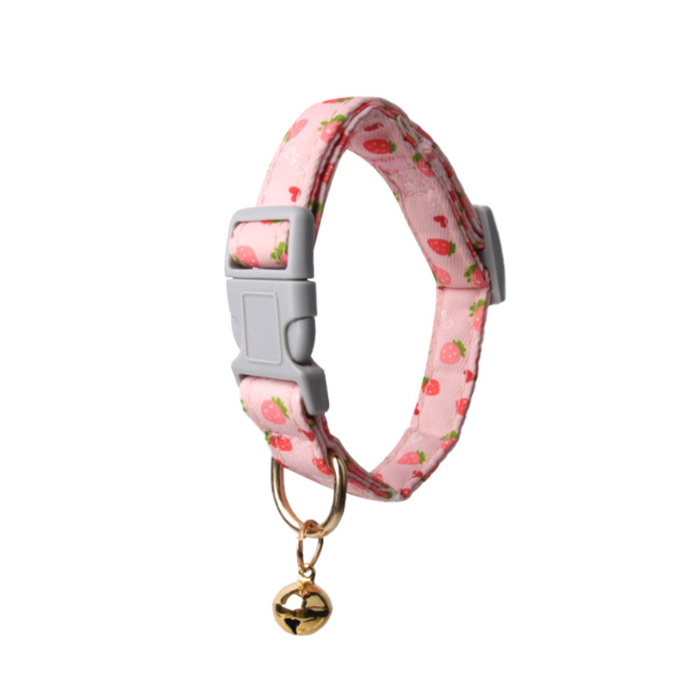 Small Floral Print Cat Puppy Wind Collar Cute Classic Bell Anti-Lost Pet Accessory Handmade Polyester Personalized,U-ME PET LUV,Small Floral Print Cat Puppy Wind Collar Cute Classic Bell Anti-Lost Pet Accessory Handmade Polyester Personalized