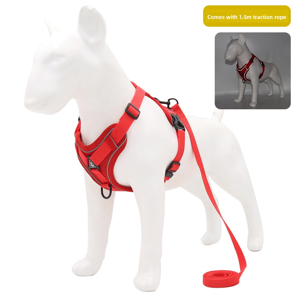 Wholesale Breathable Reflective Anti-Pull Mesh Pet Vest Harness Fashion for Small Medium Cats Dogs No Escape Dog Cat Harness,U-ME PET LUV,Wholesale Breathable Reflective Anti-Pull Mesh Pet Vest Harness Fashion for Small Medium Cats Dogs No Escape Dog Cat Harness