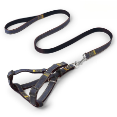 Wholesale Cowboy Vest Breathable & Reflective Nylon Dog Leash for Walks Pet Supplies Dog Harness Set for Cats & Dogs,U-ME PET LUV,Wholesale Cowboy Vest Breathable & Reflective Nylon Dog Leash for Walks Pet Supplies for Cats & Dogs