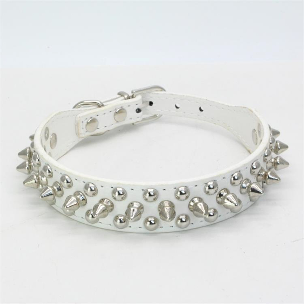 Hot-Selling Dog Collar French Bulldog Collar Fierce Dog Chain for Medium and Large Breeds Anti-Bite PU with Rivet Pet Collar,U-ME PET LUV,Hot-Selling French Bulldog Collar Fierce Dog Chain for Medium and Large Breeds Anti-Bite PU with Rivet Pet Collar