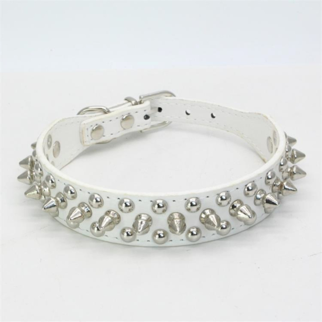 Hot-Selling Dog Collar French Bulldog Collar Fierce Dog Chain for Medium and Large Breeds Anti-Bite PU with Rivet Pet Collar,U-ME PET LUV,Hot-Selling French Bulldog Collar Fierce Dog Chain for Medium and Large Breeds Anti-Bite PU with Rivet Pet Collar