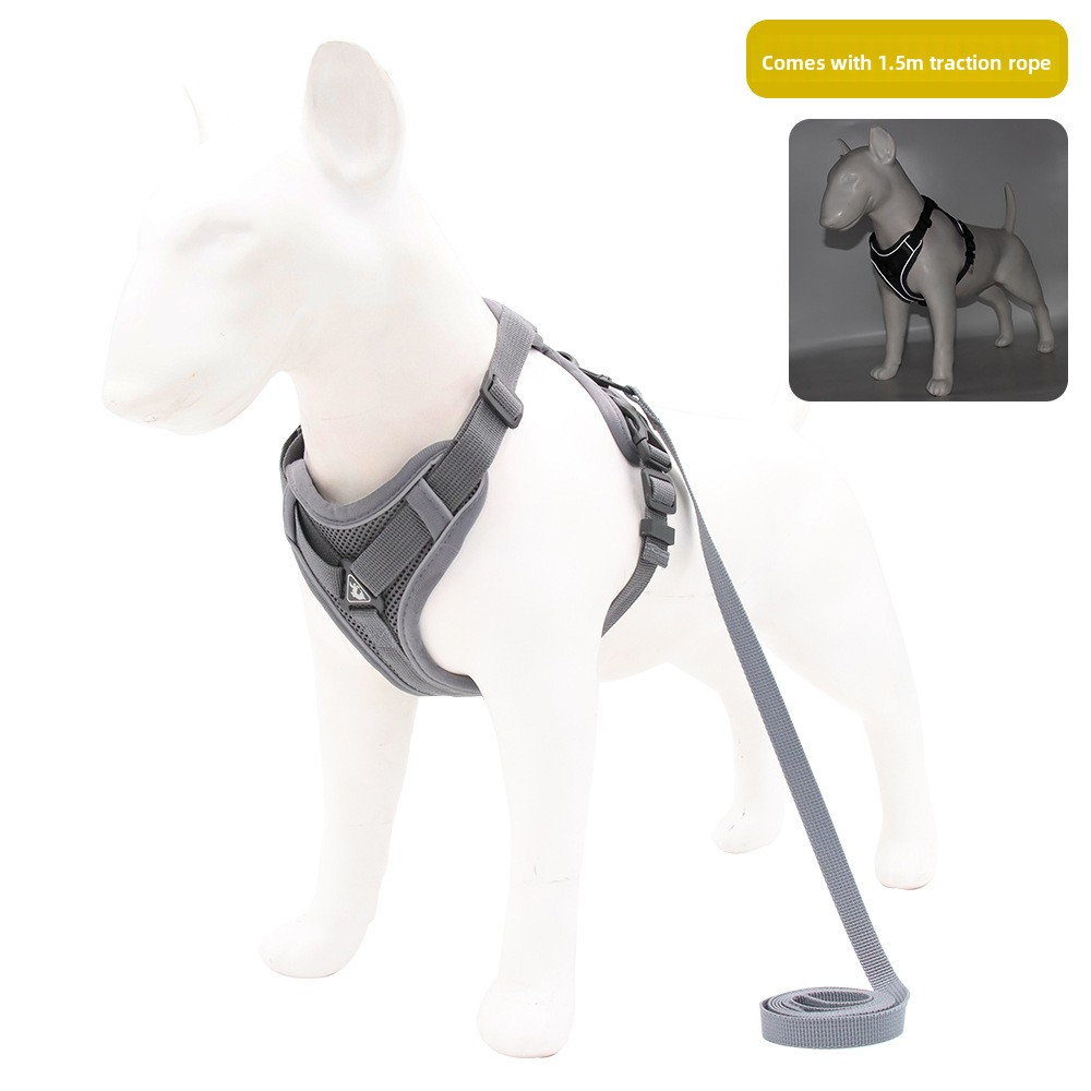Wholesale Breathable Reflective Anti-Pull Mesh Pet Vest Harness Fashion for Small Medium Cats Dogs No Escape Dog Cat Harness,U-ME PET LUV,Wholesale Breathable Reflective Anti-Pull Mesh Pet Vest Harness Fashion for Small Medium Cats Dogs No Escape Dog Cat Harness