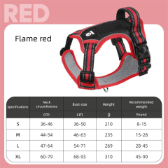 Color-blocking Red Black