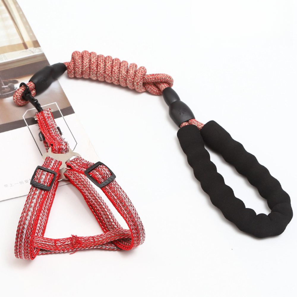 Fashionable Explosion-Proof Dog Leash Quick Release Chest Strap Button Nylon Alloy Pet Supplies Stylish Chest Back Linen Strap,U-ME PET LUV,Fashionable Explosion-Proof Dog Leash Quick Release Chest Strap Button Nylon Alloy Pet Supplies Stylish Chest Back Linen Strap