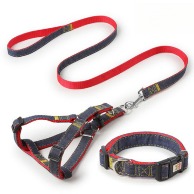 Wholesale Cowboy Vest Breathable & Reflective Nylon Dog Leash for Walks Pet Supplies Dog Harness Set for Cats & Dogs,U-ME PET LUV,Wholesale Cowboy Vest Breathable & Reflective Nylon Dog Leash for Walks Pet Supplies for Cats & Dogs