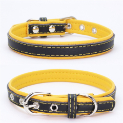 Detachable Leather Dog Collar for Small and Medium Pets - Adjustable Cat Collar Necklace,U-ME PET LUV,Detachable Leather Dog Collar for Small and Medium Pets - Adjustable Cat Collar Necklace