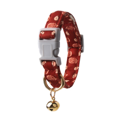 Small Floral Print Cat Puppy Wind Collar Cute Classic Bell Anti-Lost Pet Accessory Handmade Polyester Personalized,U-ME PET LUV,Small Floral Print Cat Puppy Wind Collar Cute Classic Bell Anti-Lost Pet Accessory Handmade Polyester Personalized