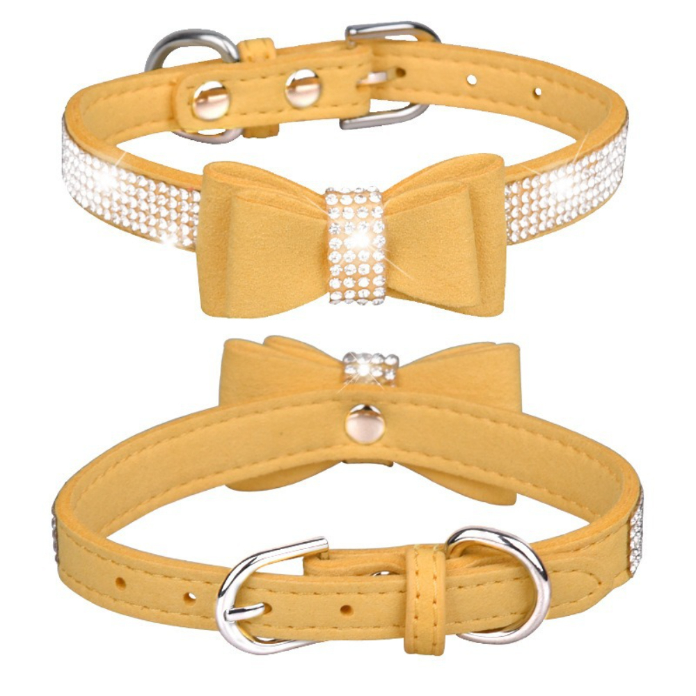 Luxury Cat Dog Collar Fashion Design with Shiny Rhinestone Diamond Adjustable Cat Bow Tie with Cartoon Style Lights for Pets,U-ME PET LUV,Luxury Cat Dog Collar Fashion Design with Shiny Rhinestone Diamond Adjustable Cat Bow Tie with Cartoon Style Lights for Pets