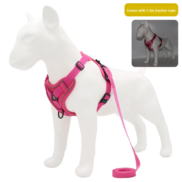 Wholesale Breathable Reflective Anti-Pull Mesh Pet Vest Harness Fashion for Small Medium Cats Dogs No Escape Dog Cat Harness,U-ME PET LUV,Wholesale Breathable Reflective Anti-Pull Mesh Pet Vest Harness Fashion for Small Medium Cats Dogs No Escape Dog Cat Harness