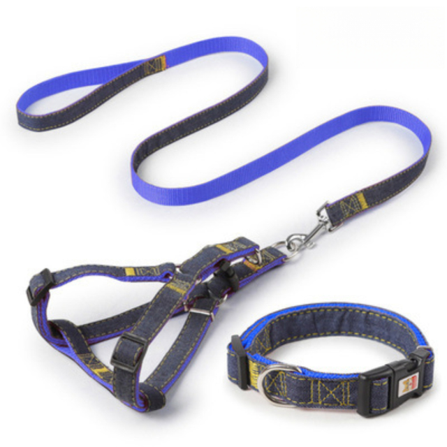 Wholesale Cowboy Vest Breathable & Reflective Nylon Dog Leash for Walks Pet Supplies Dog Harness Set for Cats & Dogs,U-ME PET LUV,Wholesale Cowboy Vest Breathable & Reflective Nylon Dog Leash for Walks Pet Supplies for Cats & Dogs