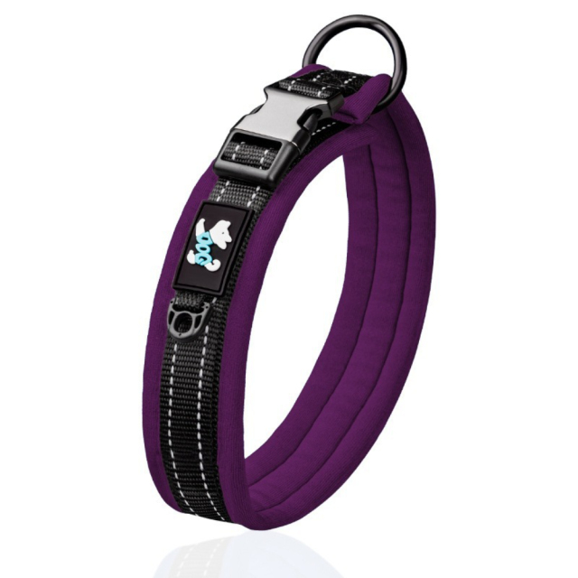 Adjustable Size Space Cotton Breathable Pet Collar with Night Reflective Ribbon Tactical Style Training Leash with Lights,U-ME PET LUV,Adjustable Size Space Cotton Breathable Pet Collar with Night Reflective Ribbon Tactical Style Training Leash with Lights