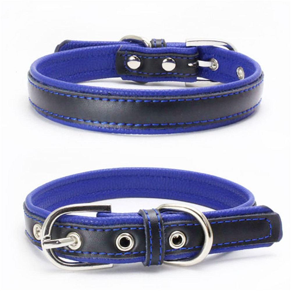 Detachable Leather Dog Collar for Small and Medium Pets - Adjustable Cat Collar Necklace,U-ME PET LUV,Detachable Leather Dog Collar for Small and Medium Pets - Adjustable Cat Collar Necklace