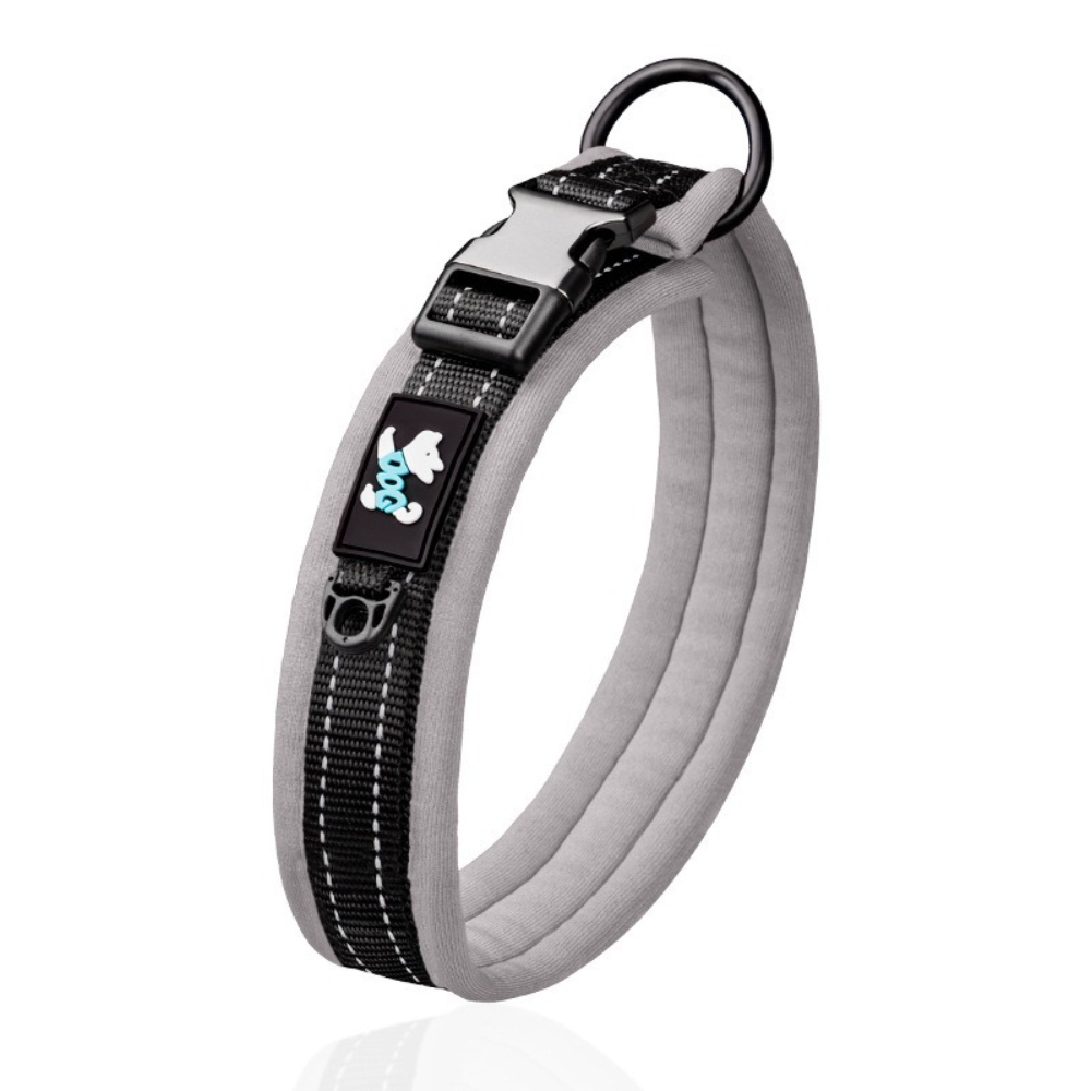 Adjustable Size Space Cotton Breathable Pet Collar with Night Reflective Ribbon Tactical Style Training Leash with Lights,U-ME PET LUV,Adjustable Size Space Cotton Breathable Pet Collar with Night Reflective Ribbon Tactical Style Training Leash with Lights