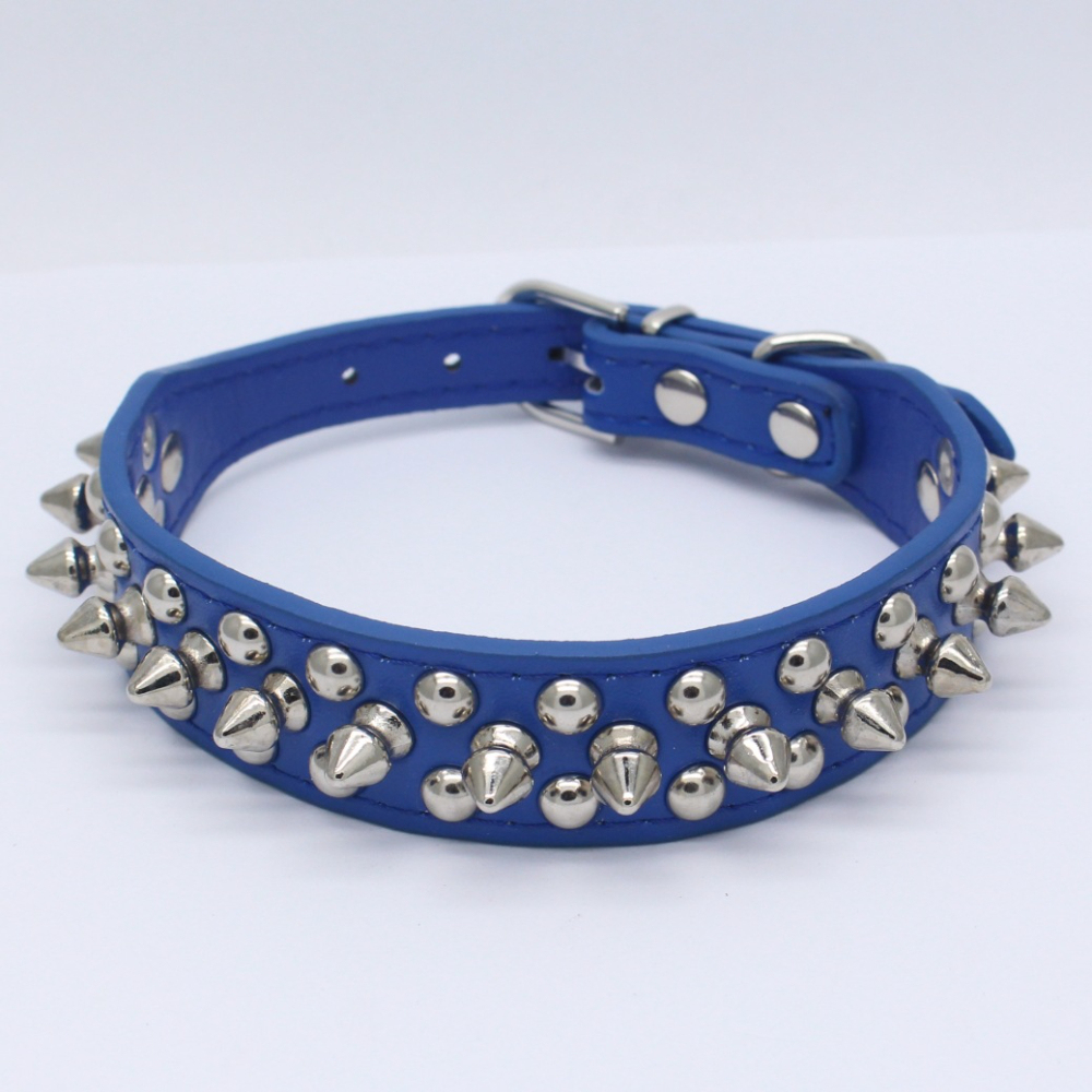 Hot-Selling Dog Collar French Bulldog Collar Fierce Dog Chain for Medium and Large Breeds Anti-Bite PU with Rivet Pet Collar,U-ME PET LUV,Hot-Selling French Bulldog Collar Fierce Dog Chain for Medium and Large Breeds Anti-Bite PU with Rivet Pet Collar