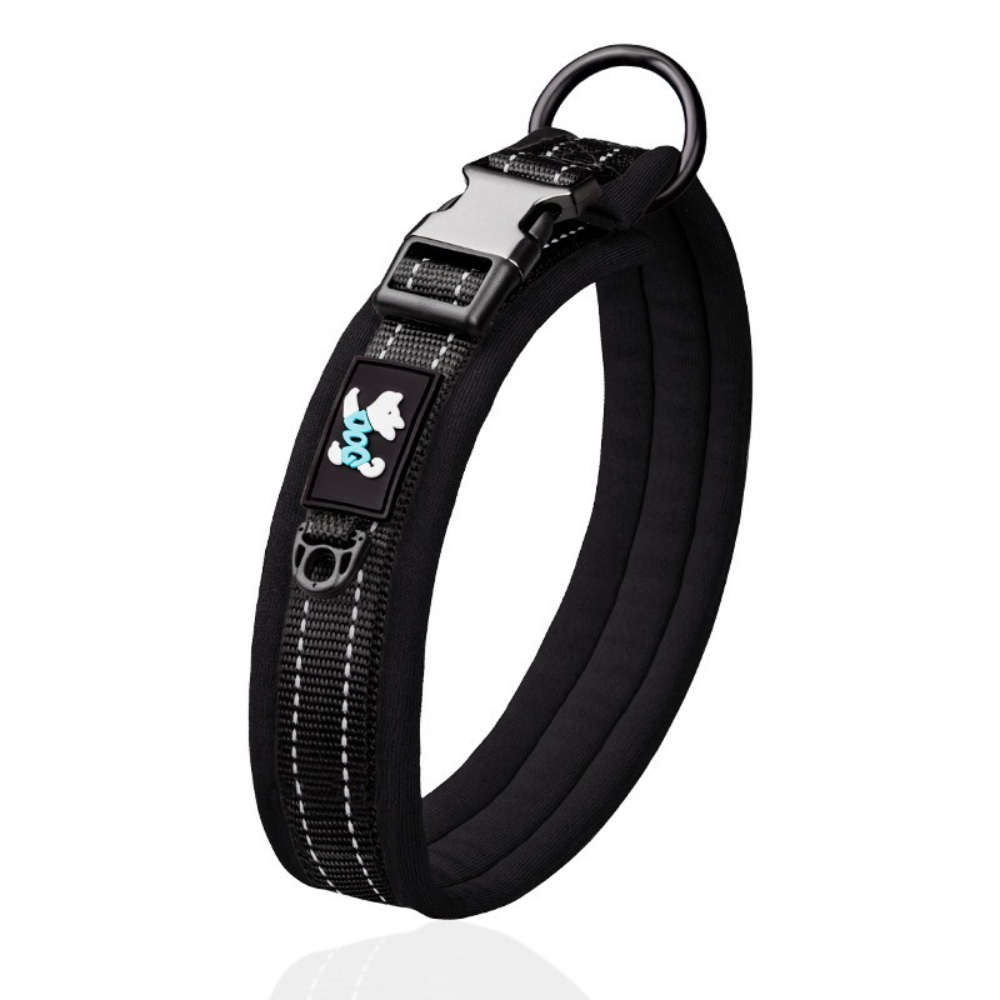 Adjustable Size Space Cotton Breathable Pet Collar with Night Reflective Ribbon Tactical Style Training Leash with Lights,U-ME PET LUV,Adjustable Size Space Cotton Breathable Pet Collar with Night Reflective Ribbon Tactical Style Training Leash with Lights
