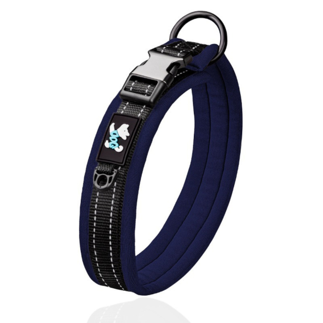 Adjustable Size Space Cotton Breathable Pet Collar with Night Reflective Ribbon Tactical Style Training Leash with Lights,U-ME PET LUV,Adjustable Size Space Cotton Breathable Pet Collar with Night Reflective Ribbon Tactical Style Training Leash with Lights