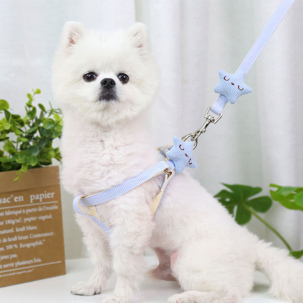 Nylon Quick Release Chest Leash for Small Medium Dogs Cats Fashionable Breathable Outdoor Walking Pet Supplies for Bullfighting,U-ME PET LUV,Nylon Quick Release Chest Leash for Small Medium Dogs Cats Fashionable Breathable Outdoor Walking Pet Supplies for Bullfighting