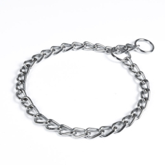 Pet Supplies Adjustable Dog Collar Quick Release Feature Solid Metal Double Ring Anti-Bite Chain Necklace Customizable Pet Collar P Chain,U-ME PET LUV,Adjustable Dog Collar Quick Release Feature Solid Metal Double Ring Anti-Bite Chain Necklace Customizable Pet Collar P Chain