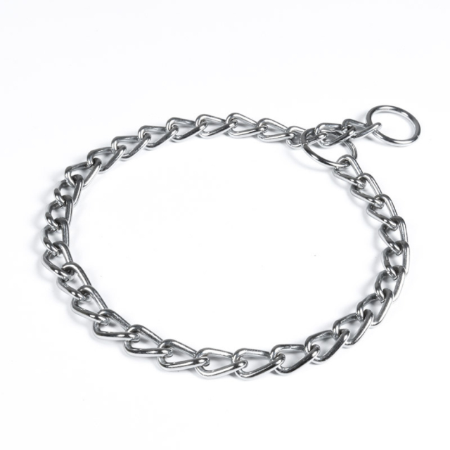 Pet Supplies Adjustable Dog Collar Quick Release Feature Solid Metal Double Ring Anti-Bite Chain Necklace Customizable Pet Collar P Chain,U-ME PET LUV,Adjustable Dog Collar Quick Release Feature Solid Metal Double Ring Anti-Bite Chain Necklace Customizable Pet Collar P Chain