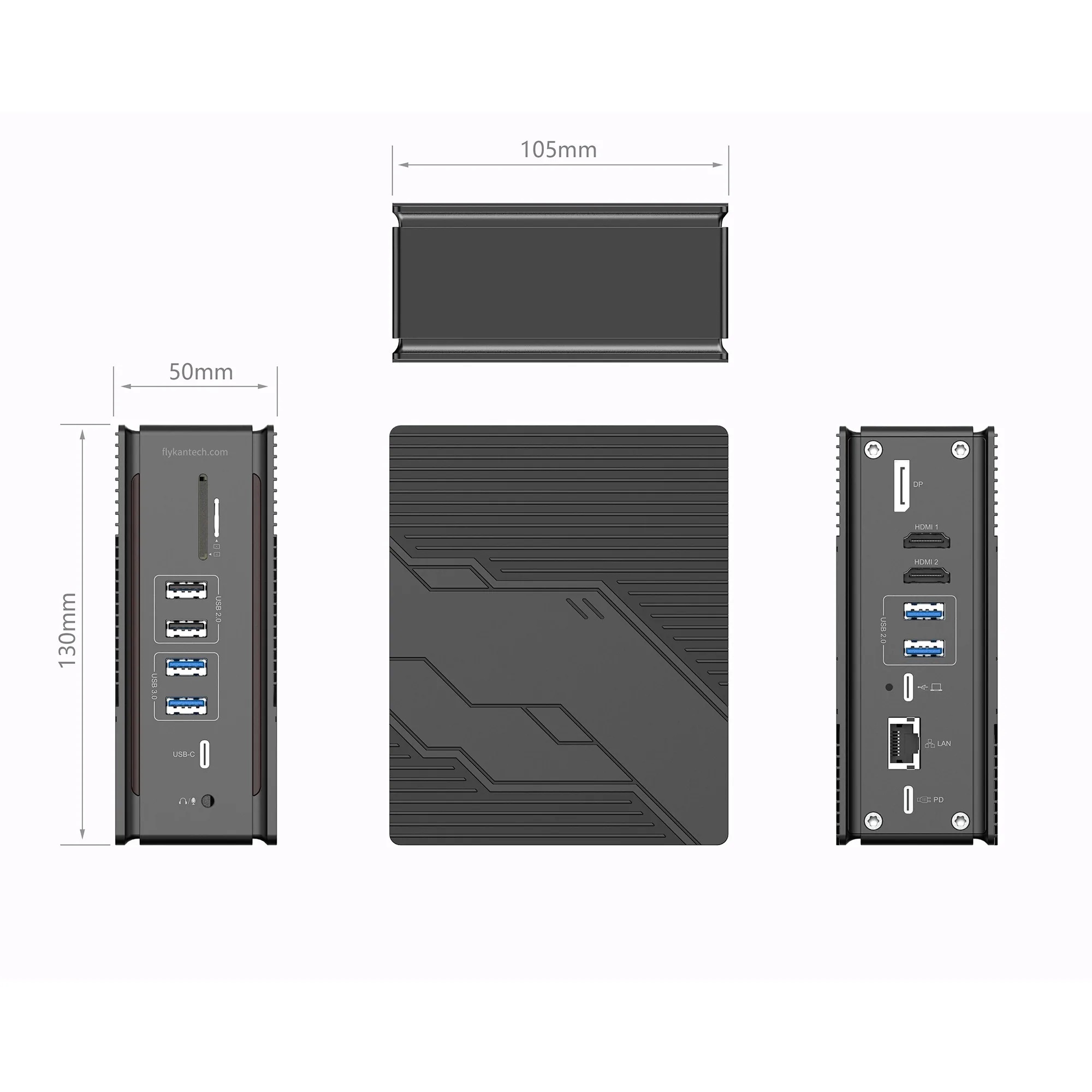 DK1200 | 트리플 8K USB-C 도킹 스테이션 - 100W, DP1.4,flykantech.com | 종합 공장 설계, 제조 및 수출 서비스 | 생산 효율성 향상,DK1200 | 트리플 8K USB-C 도킹 스테이션 - 100W, DP1.4,비디오 변환기,Docking Stations
