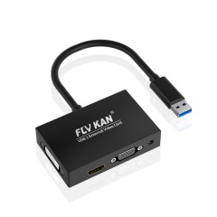 HD00009 | USB 3.0 vers HDMI / DVI / VGA avec audio (PC/Mac, 2048x1152),flykantech.com | Services Complets De Conception, Fabrication Et Exportation D'Usines | Amélioration De L'Efficacité De La Production,HD00009 | USB 3.0 vers HDMI / DVI / VGA avec audio (PC/Mac, 2048x1152)