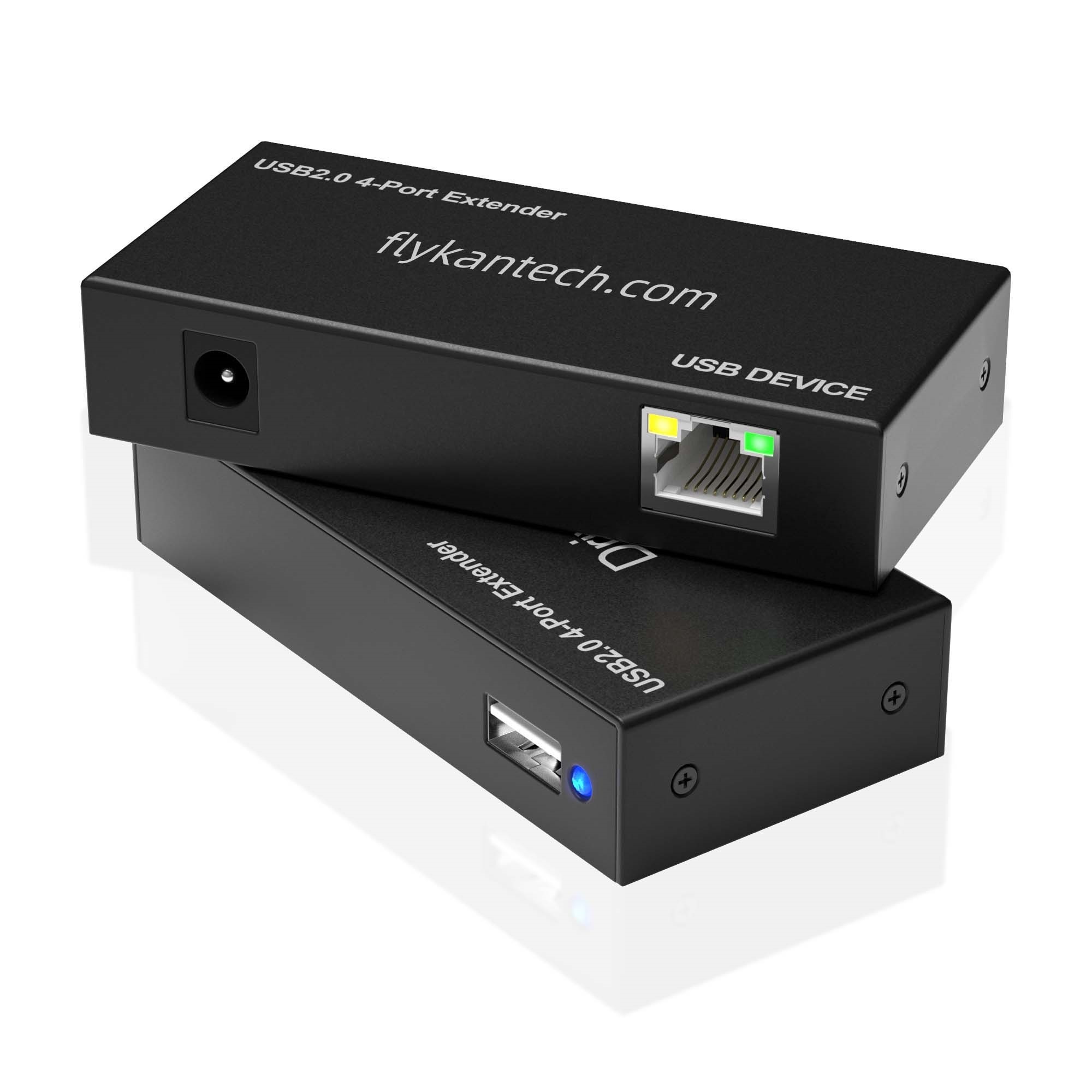 NT100 | 4포트 USB 2.0 Cat5 익스텐더 (최대 50m),flykantech.com | 종합 공장 설계, 제조 및 수출 서비스 | 생산 효율성 향상,NT100 | 4포트 USB 2.0 Cat5 익스텐더 (최대 50m)