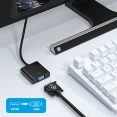 HD2V23 | HDMI To VGA 어댑터 (1920x1080, 오디오 포함),flykantech.com | 종합 공장 설계, 제조 및 수출 서비스 | 생산 효율성 향상,HD2V23 | HDMI To VGA 어댑터 (1920x1080, 오디오 포함)