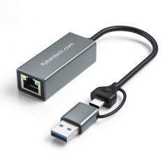 LAN-UC8154 | Adaptateur Ethernet USB-C/A Gigabit (10/100/1000Mbps),flykantech.com | Services Complets De Conception, Fabrication Et Exportation D'Usines | Amélioration De L'Efficacité De La Production,LAN-UC8154 | Adaptateur Ethernet USB-C/A Gigabit (10/100/1000Mbps)
