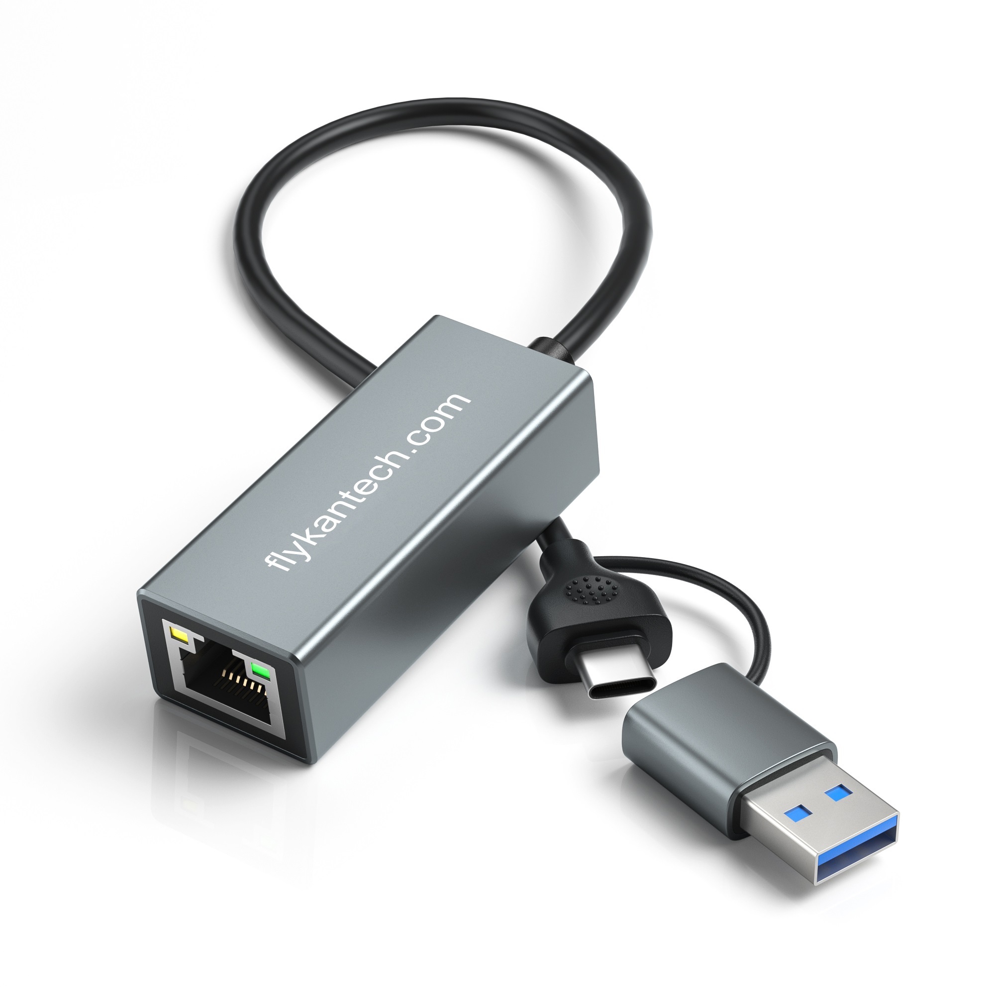LAN-UC8154 | USB-C/A 기가비트(10/100/1000Mbps) 이더넷 어댑터,flykantech.com | 종합 공장 설계, 제조 및 수출 서비스 | 생산 효율성 향상,LAN-UC8154 | USB-C/A 기가비트(10/100/1000Mbps) 이더넷 어댑터