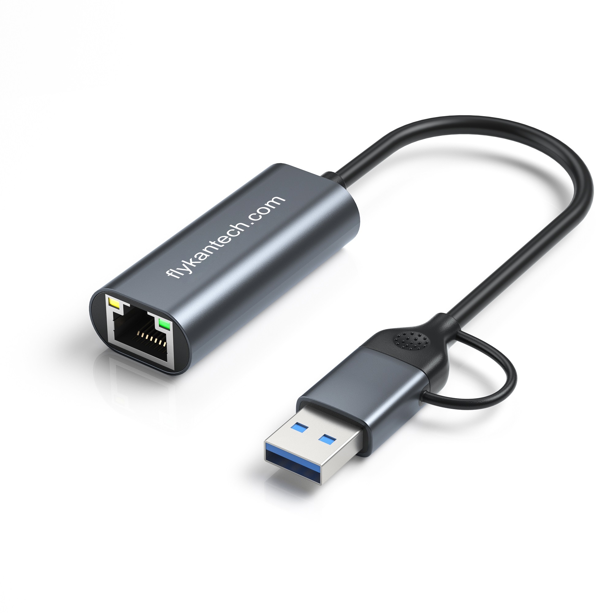 LAN-UC8156 | USB-C/A 기가비트(10/100/1000Mbps) 이더넷 어댑터,flykantech.com | 종합 공장 설계, 제조 및 수출 서비스 | 생산 효율성 향상,LAN-UC8156 | USB-C/A 기가비트(10/100/1000Mbps) 이더넷 어댑터