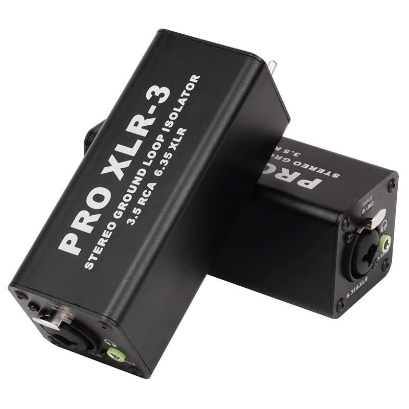XLR-600B3 | Stereo Ground Loop Isolator (6.5mm, XLR/TRS, 3.5mm AUX),FlykanTech | Professional PC Accessories Manufacturer & Export Supplier,XLR-600B3 | Stereo Ground Loop Isolator (6.5mm, XLR/TRS, 3.5mm AUX)