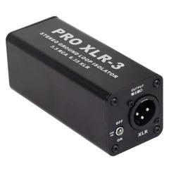 XLR-600B3 | Stereo Ground Loop Isolator (6.5mm, XLR/TRS, 3.5mm AUX),FlykanTech | Professional PC Accessories Manufacturer & Export Supplier,XLR-600B3 | Stereo Ground Loop Isolator (6.5mm, XLR/TRS, 3.5mm AUX)
