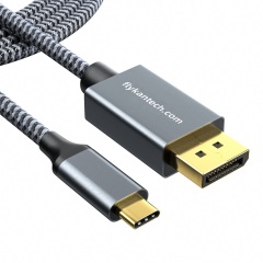 UCDP8K60-18-M2 | Adaptateur 8K USB-C vers DisplayPort (M/M, 1,8 m),flykantech.com | Services Complets De Conception, Fabrication Et Exportation D'Usines | Amélioration De L'Efficacité De La Production,UCDP8K60-18-M2 | Adaptateur 8K USB-C vers DisplayPort (M/M, 1,8 m)
