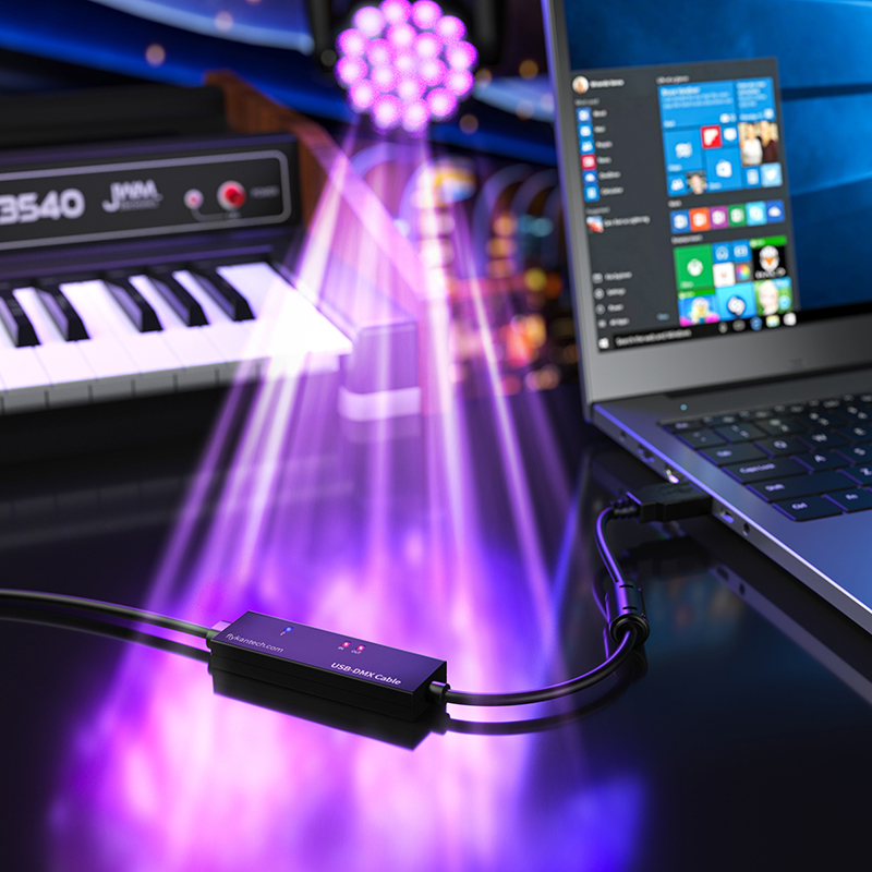 DMX-USB | USB - DMX 인터페이스 어댑터,flykantech.com | 종합 공장 설계, 제조 및 수출 서비스 | 생산 효율성 향상,DMX-USB | USB - DMX 인터페이스 어댑터