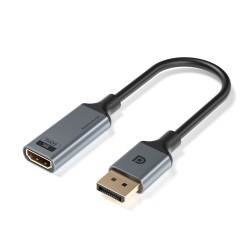 DP2HD860-M1 | Convertisseur DisplayPort vers HDMI 8K (M/F, Métal),flykantech.com | Services Complets De Conception, Fabrication Et Exportation D'Usines | Amélioration De L'Efficacité De La Production,DP2HD860-M1 | Convertisseur DisplayPort vers HDMI 8K (M/F, Métal)