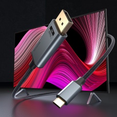 UC2DP860-18-M1 | 8K USB-C to DisplayPort 어댑터 (M/M, 1.8m),flykantech.com | 종합 공장 설계, 제조 및 수출 서비스 | 생산 효율성 향상,UC2DP860-18-M1 | 8K USB-C to DisplayPort 어댑터 (M/M, 1.8m)