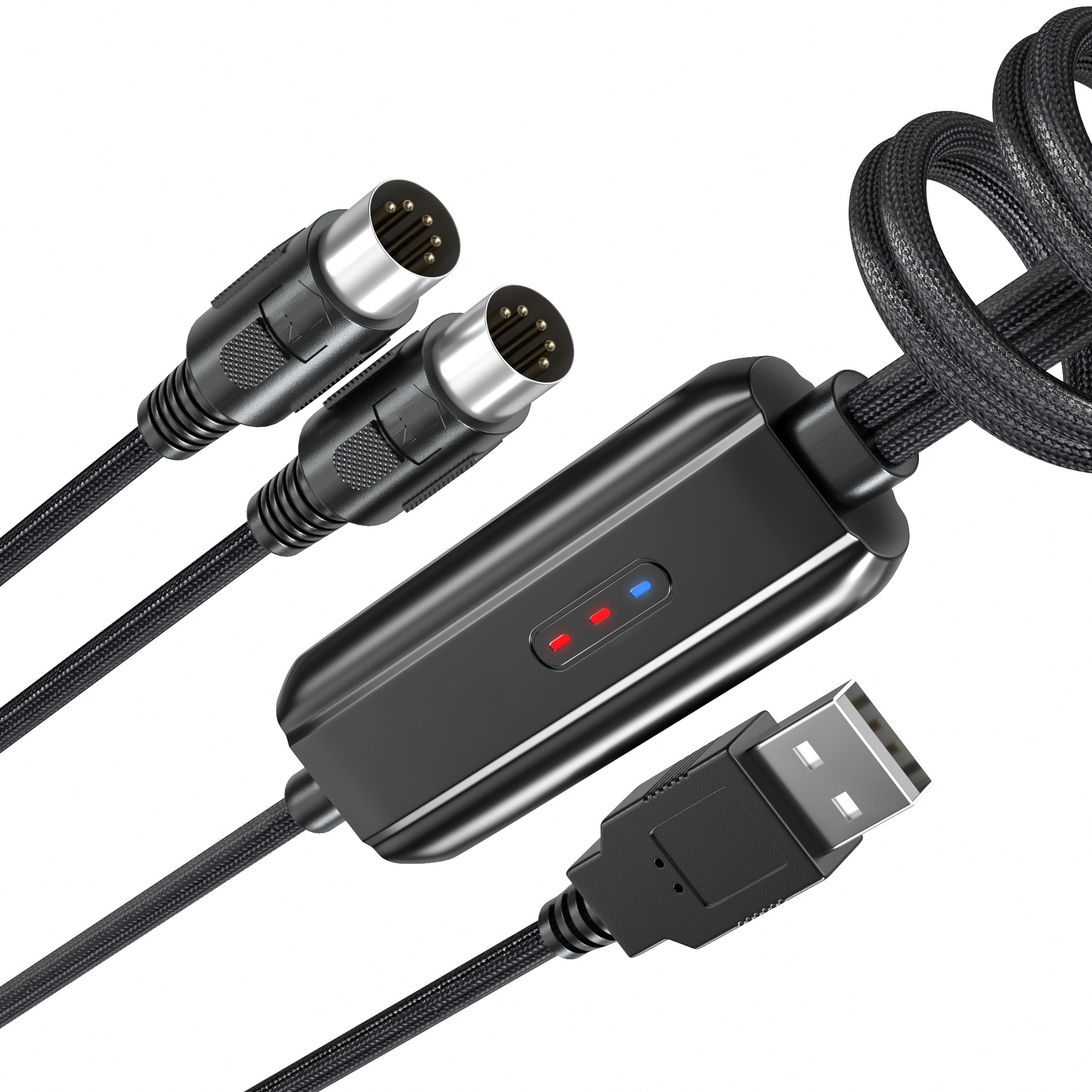 MIDI-A01b | USB Type-A MIDI 인터페이스,flykantech.com | 종합 공장 설계, 제조 및 수출 서비스 | 생산 효율성 향상,MIDI-A01b | USB Type-A MIDI 인터페이스,오디오 및 회의 제품,MIDI 인터페이스